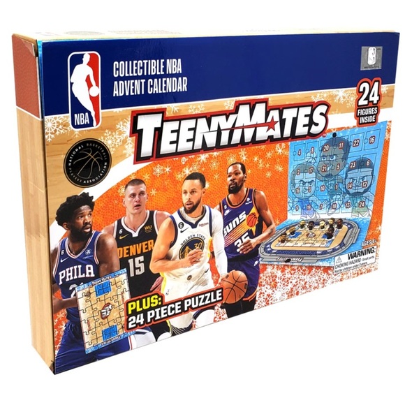 NBA TeenyMates Advent Calendar. NWT in box! - Picture 5 of 7